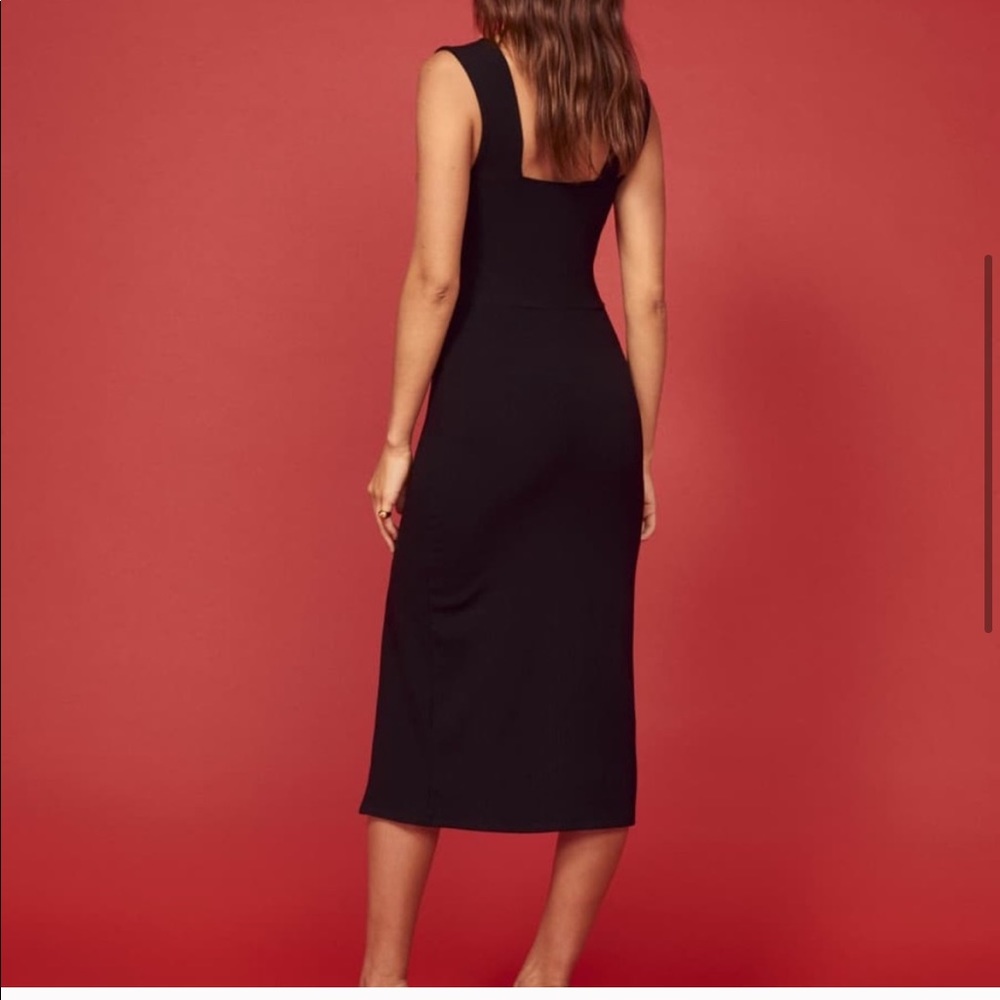 Reformation Cassi Ribbed Dress - Picture 4 of 12
